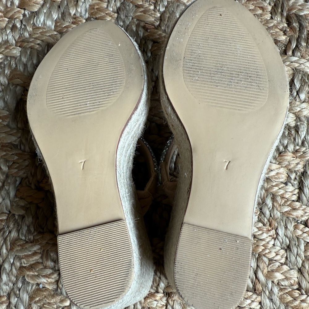 NWOB Steve Madden “Diamond” Espadrille Heeled Sandals - Picture 6 of 6